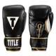 Боксерські рукавиці TITLE Boxeo Mexican Leather Quatro Black/White 14 oz (бинти 4м. в комплекті) - изображение 5