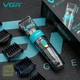 Аккумуляторная машинка для стрижки (clipper) VGR V-695, 6 насадок, регулятор высоты, LED-дисплей - изображение 2