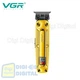 Триммер VGR V-904 GOLD, аккумуляторный BLDC-мотор 10000 об/мин, DLC лезвия, LED-дисплей, 4 насадки - изображение 9