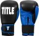 Боксерские перчатки TITLE Boxing Dynamic Strike Black/Blue 14 oz (XDBG 14 BK/BL) - изображение 1