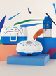 Пляшка для води Monbento Positive S Catimini Blue Terrazzo 330 мл (3760367951960) - зображення 4