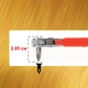 Компактная магнитная трещотка с реверсом - для бит 6.35 мм (1/4'') - сталь A3 - изображение 7