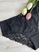 Трусы женские с кружевом Coeur Joie 52 - 2XL чёрный, микрофибра, красивые, на каждый день - изображение 8