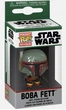 Брелок для ключей Star Wars -Боба Фет (Boba Fett) Funko Pocket Pop Keychain Фигурка Зеленый - изображение 4