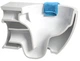 Унитаз подвесной Cersanit City Pro Vortex с сиденьем Slim Soft Close дюропласт C199 S701-883 - изображение 7