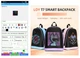 Рюкзак с LED экраном 64*64 Pixel и анимацией JumpUp M-04 Розовый - изображение 6