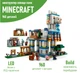 Конструктор minecraft с Лед подсветкой и 4 персонажами / конструктор Майнкрафт Поселок Ламы 960 деталей - изображение 1