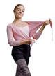 Кофта разогревательная ALLA 30% шерсть 70% акрил light pink size M - изображение 3