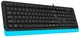 Клавіатура A4-Tech FK10 Blue - зображення 5