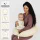 Подушка для беременных и кормления Mirson №10088&nbsp;Naturale&nbsp;Line 12-0712&nbsp;Calvina EcoSilk 30х170 см (2200007216215) - изображение 3