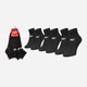 Набор женских носков коротких хлопковых Puma Elements Unisex Plain Quarter 3P 94710803 35-38 3 пары Black (8720245958110) - изображение 5