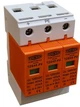 Устройство защиты от импульсных перенапряжений 1200V DC УЗИП TOMZN TZG40-PV 3p, 20KA~40KA громозащита разрядник УЗИП для солнечных панелей PV PhotoVoltaics SPD пзип. Крепление DIN рейка. применение для постоянного тока - изображение 2