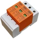 Устройство защиты от импульсных перенапряжений 1200V DC УЗИП TOMZN TZG40-PV 3p, 20KA~40KA громозащита разрядник УЗИП для солнечных панелей PV PhotoVoltaics SPD пзип. Крепление DIN рейка. применение для постоянного тока - изображение 5