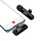 Мікрофон HOCO Type-C Fair Wireless Microphone L20 |2.4G, 5-15m, 3-4h| Black - зображення 6