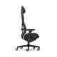 Крісло геймерське FRACTAL DESIGN Refine Mesh Dark регулювання кута нахилу спинки, до 125 кг Black - зображення 5