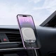 Держатель HOCO Crystal magnetic wireless fast charging car holder HW17 (air outlet) |15W| White - изображение 3