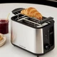 Тостер Russell Hobbs Heaton, корпус из пластика и металла, 800 Вт, поддон для крошек, решетка для подогрева, Нержавеющая сталь/Черный (27390-56) - изображение 9