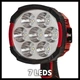 Кемпинговый фонарь Einhell TE-CL 18/2500 LiAC, LED 7 светодиодов, 2 режима освещения, Красный/Черный - изображение 8