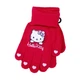 Перчатки детские с начесом Hello Kitty 5-7 года осень красный - изображение 8