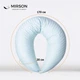 Подушка для беременных и кормления Mirson №10160&nbsp;Satin&nbsp;Stripe&nbsp;30-0014&nbsp;+&nbsp;30-0002&nbsp;Fleshly EcoSilk 30х170 см (2200007216291) - изображение 4