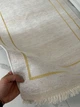 Килим безворсовий Fodness 80x150см Білий (HD018-80150) - зображення 2