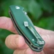 Нож складной Ganzo G6804-GR, сталь 8Cr14Mov, G10 Зеленая - изображение 8