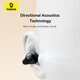 Наушники Baseus Bluetooth 5.4 гарнитура ENC Bass 15 Clip Open-Ear (A00079500113-00) - изображение 7
