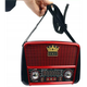 Портативный всеволновый радиоприемник GOLON RX-455S Solar USB, ФМ приемник с флешкой, Радио переносное - изображение 2