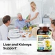 Добавка преміум-класу для печінки та нирок Bio Krauter Dandelion Root 100 капсул - зображення 3
