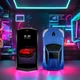Планшет Kidiby у формі авто, під цим карту на Android, 7 дюймів, дитячий, синій (DKA20-987) - зображення 3
