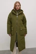 Длинная зимняя женская куртка Finn Flare FWB51050-908 Down fill зеленая 2XL - изображение 1