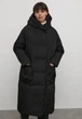 Довгий жіночий пуховик oversize Finn Flare FWB11023-200 чорний M/L - зображення 1