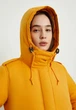 Женская пуховая парка Finn Flare FWD11021-453 желтая XS - изображение 6