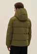 Короткий мужской стеганый пуховик Finn Flare FAD21013-904 хаки XL - изображение 5