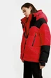 Короткий женский пуховик Finn Flare W20-12039-305 красный 2XL - изображение 1