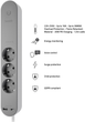 Inteligentny przedłużacz Hombli Smart Power Strip (8721022290300) - obraz 4