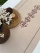 Ранер Ecotton Duck Beige вышивка Brown 45 х 170 см (25258_000) - изображение 4
