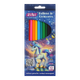 Олівці кольорові 12кол. ZiBi 2454 KIDS Line UNICORN тригранні, супер-м'які (24) /ZB.2454/ - зображення 1