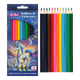 Олівці кольорові 12кол. ZiBi 2454 KIDS Line UNICORN тригранні, супер-м'які (24) /ZB.2454/ - зображення 2