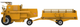 Kombajn Double Eagle Bizon Z056 1:16 Żółty (6948061928298) - obraz 3