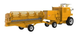 Kombajn Double Eagle Bizon Z056 1:16 Żółty (6948061928298) - obraz 5