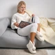 Тапочки женские с помпоном MBM HOME LILY SL-06 38-39 BEIGE р. 38-39, бежевые - изображение 2