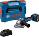 Шліфмашина кутова акумуляторна Bosch Professional GWS 18V-11S 125мм 18В 1x5А·год 0-9000об/хв 1.7кг кейс ЗП GAL1880CV - изображение 1