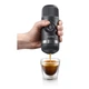 Портативна еспресо-кавоварка Wacaco Nanopresso+ з адаптером для капсули чорна - зображення 2