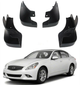 Брызговики Infinity G25 / G35 / G37 2007-2014 комплект 4 шт. - изображение 1