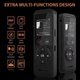 Міні диктофон Benjie T17 Bluetooth 128GB цифровий MP3 плеєр з динаміком металевий - зображення 3