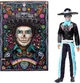 Кукла коллекционная Кен Барби Barbie Signature Doll, 2024 Día De Muertos Ken HRM73 - изображение 1