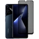 Захисне скло Fiji Privacy для Tecno POVA NEO 3 (LH6n) антишпигун Anti-Dust повне проклеювання чорний - зображення 1