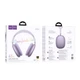 Наушники Bluetooth беспроводные Hoco W65 накладные с микрофоном Purple - изображение 3