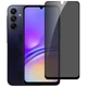 Захисне скло Fiji Privacy для Samsung Galaxy A15 4G / A15 5G антишпигун Anti-Dust повне проклеювання чорний - зображення 1